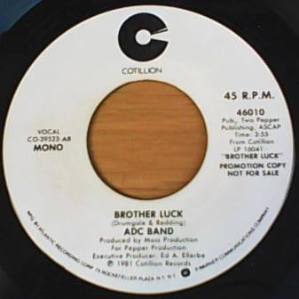 ADC Band - Brother Luck - Used Vinyl Record 7"