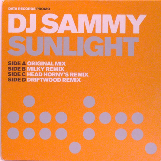 DJ Sammy - Sunlight - Used Vinyl Record 12"