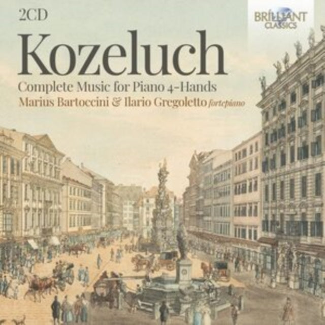 ILARIO GREGOLETTO/MA - KOZELUCH COMPLETE SONATAS FOR - CD
