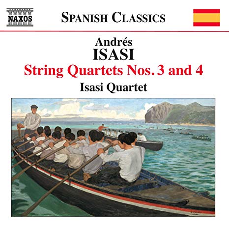 Andres Isasi - : String Quartets Nos. 3 and 4 - CD