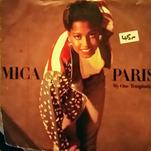 Mica Paris - My One Temptation - Used Vinyl Record 7"