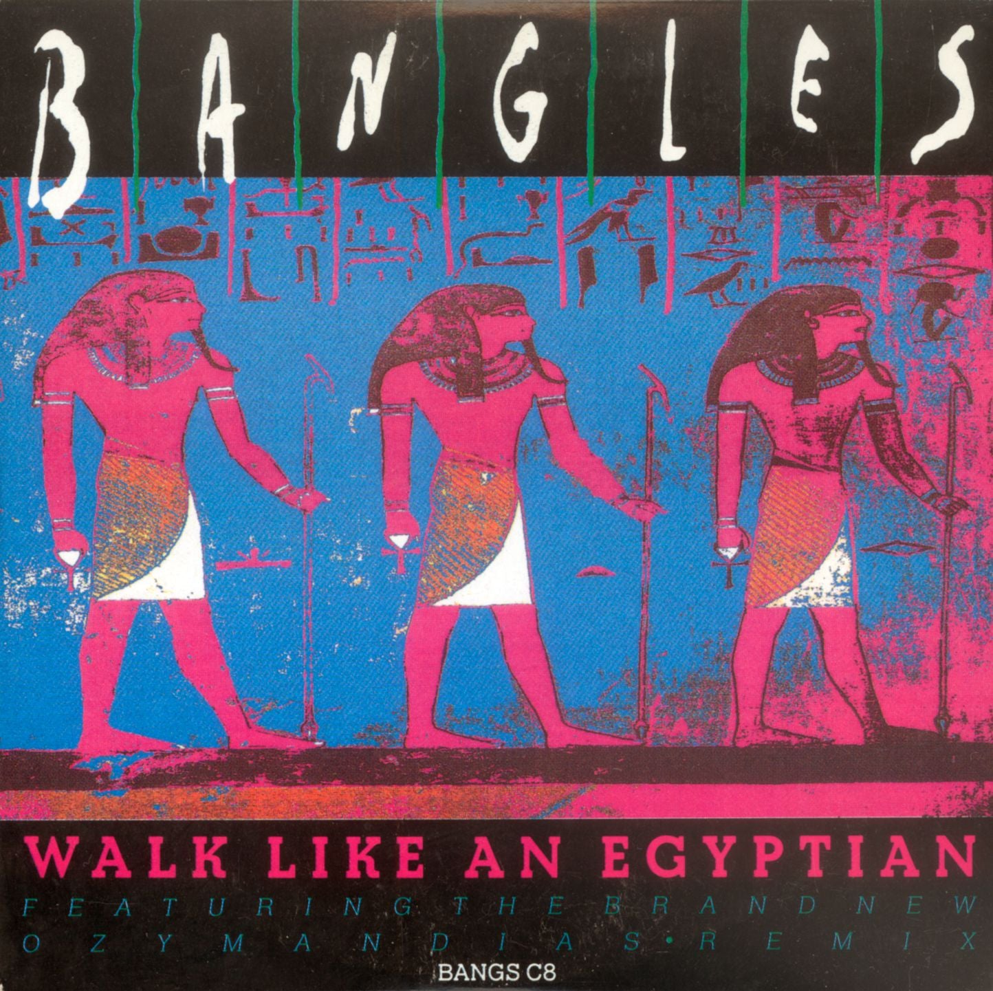 Bangles - Walk Like An Egyptian - Used Vinyl Record 7"