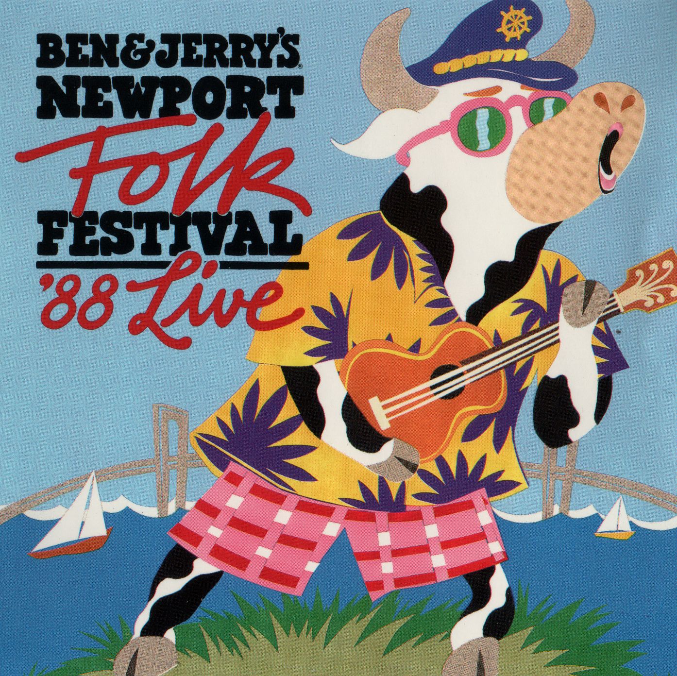 Various - Ben & Jerry's Newport Folk Festival '88 Live - Used Vinyl R