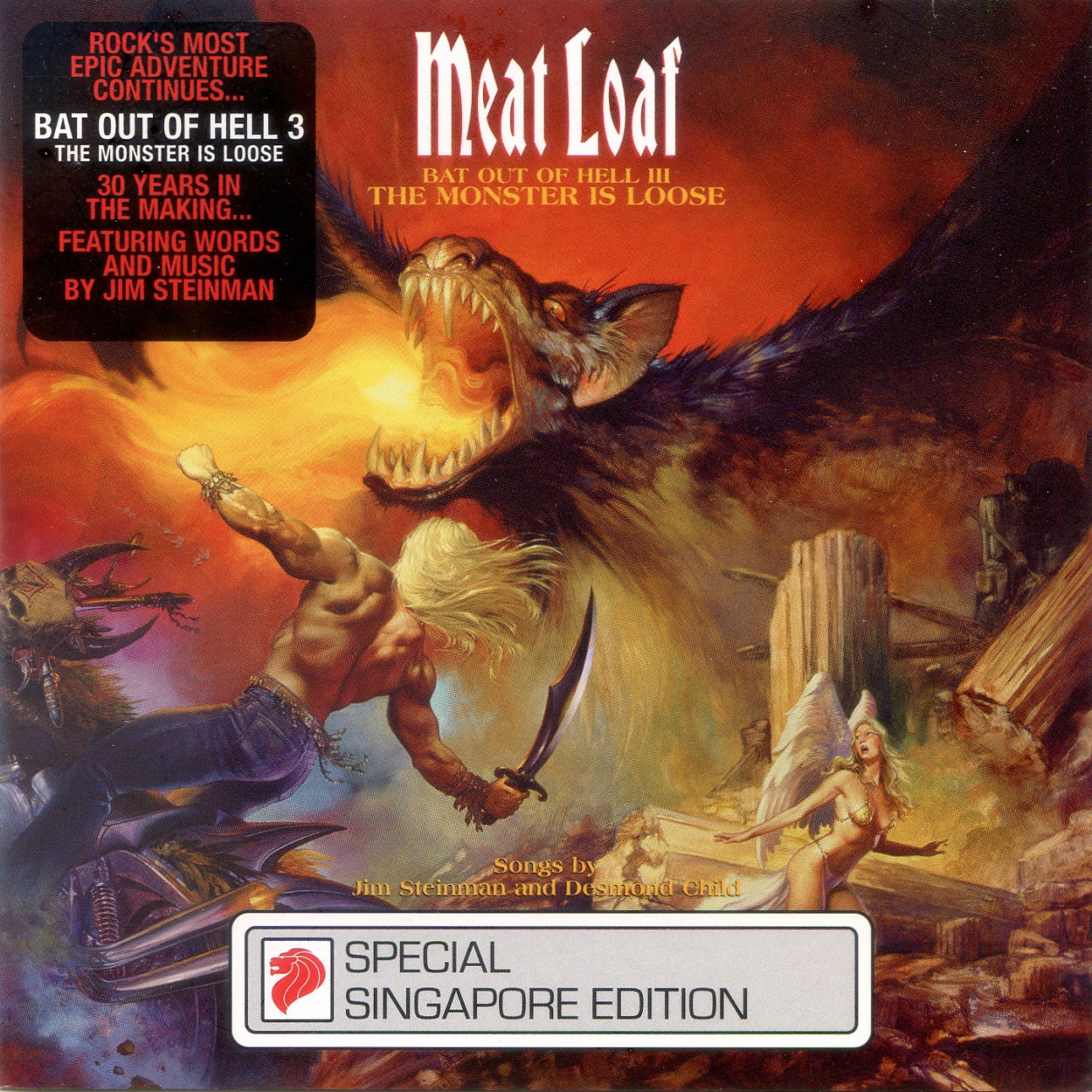 Meat Loaf - Bat Out Of Hell III - The Monster Is Loose - Used CD