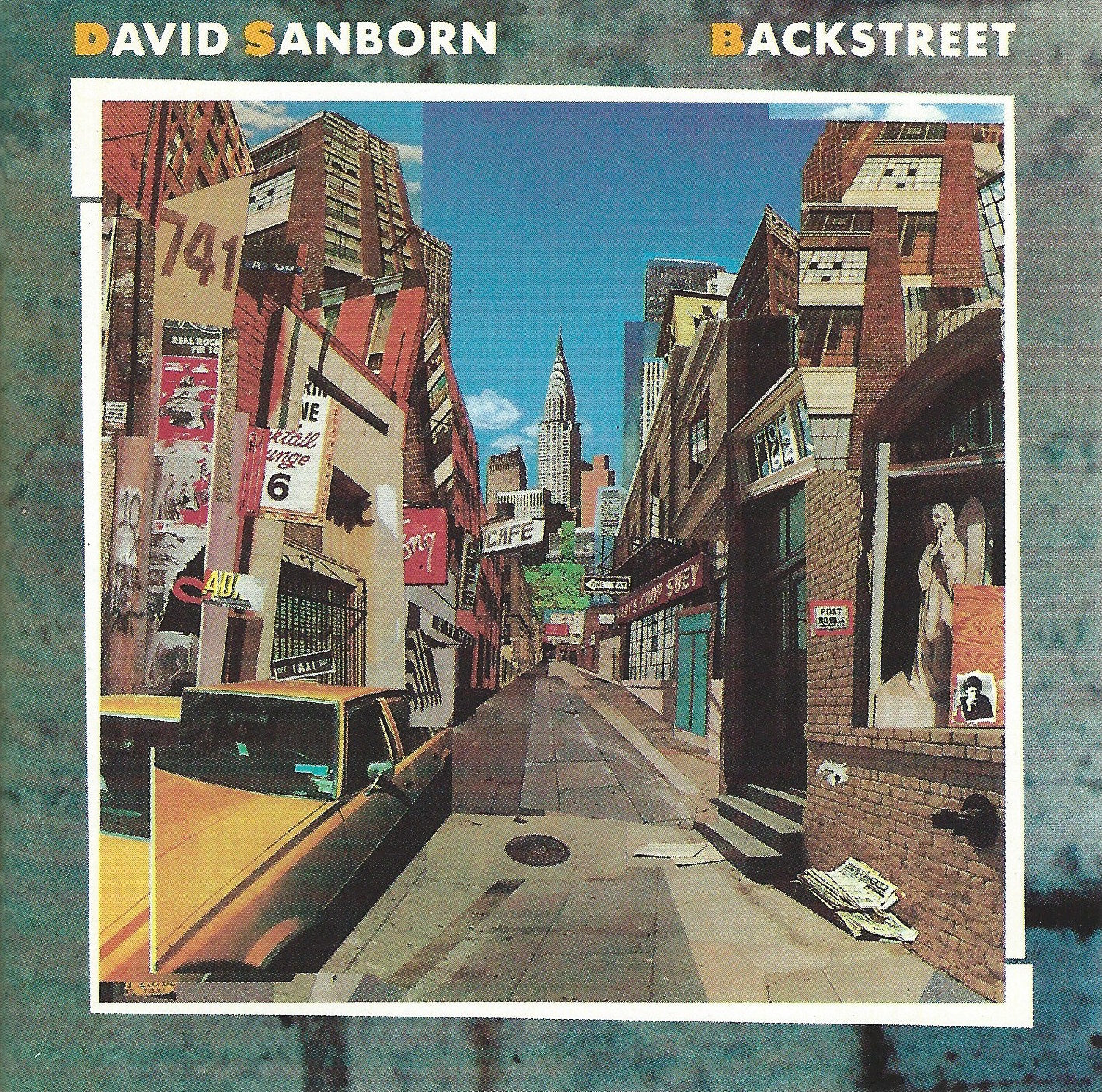 David Sanborn - Backstreet - Used Vinyl Record
