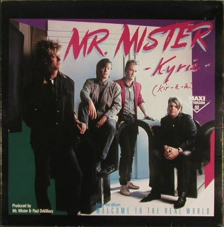 Mr. Mister - Kyrie - Used Vinyl Record 12"