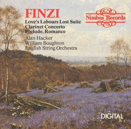 Gerald Finzi - Love's Labours Lost Suite / Clarinet Concerto / Prelud