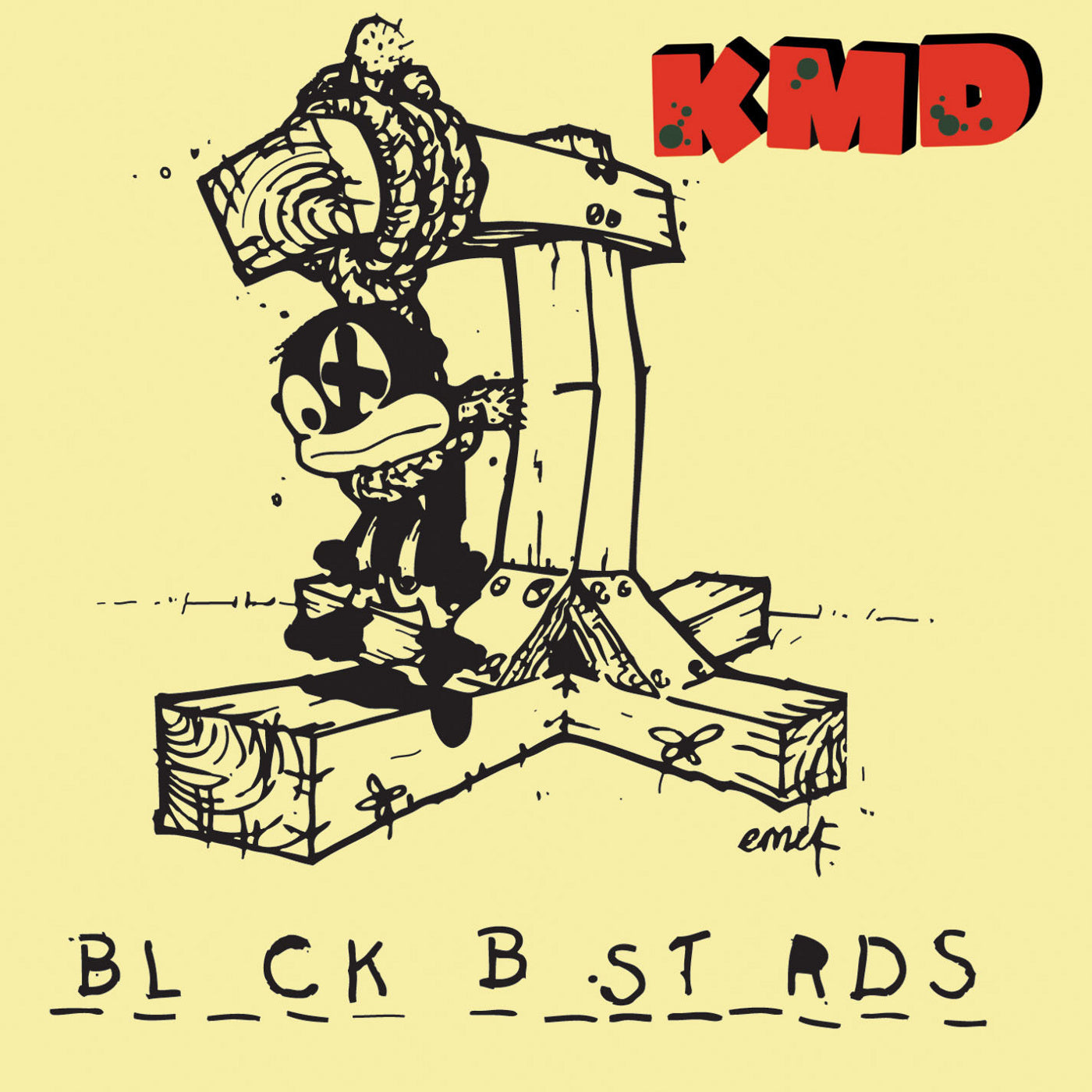 KMD - Bl_ck B_st_rds - Vinyl Record