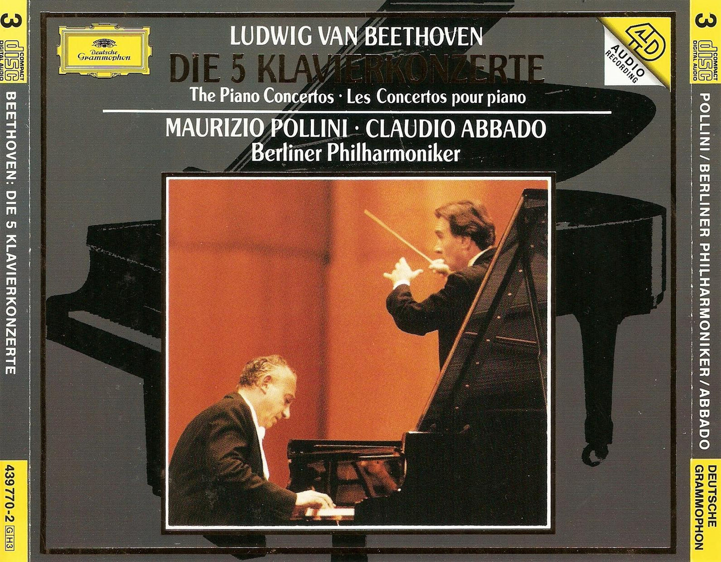 Ludwig van Beethoven - 5 Klavierkonzerte • Klaviersonate Nr. 32 C-m