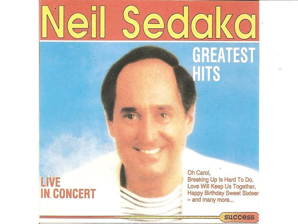 Neil Sedaka - Greatest Hits (Live In Concert) - Used CD