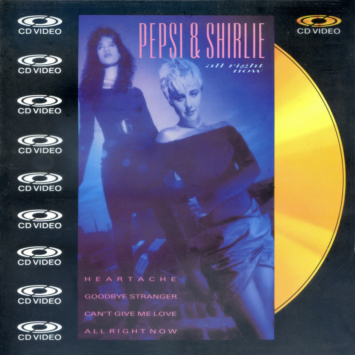 Pepsi & Shirlie - All Right Now - Used Vinyl Record 7"