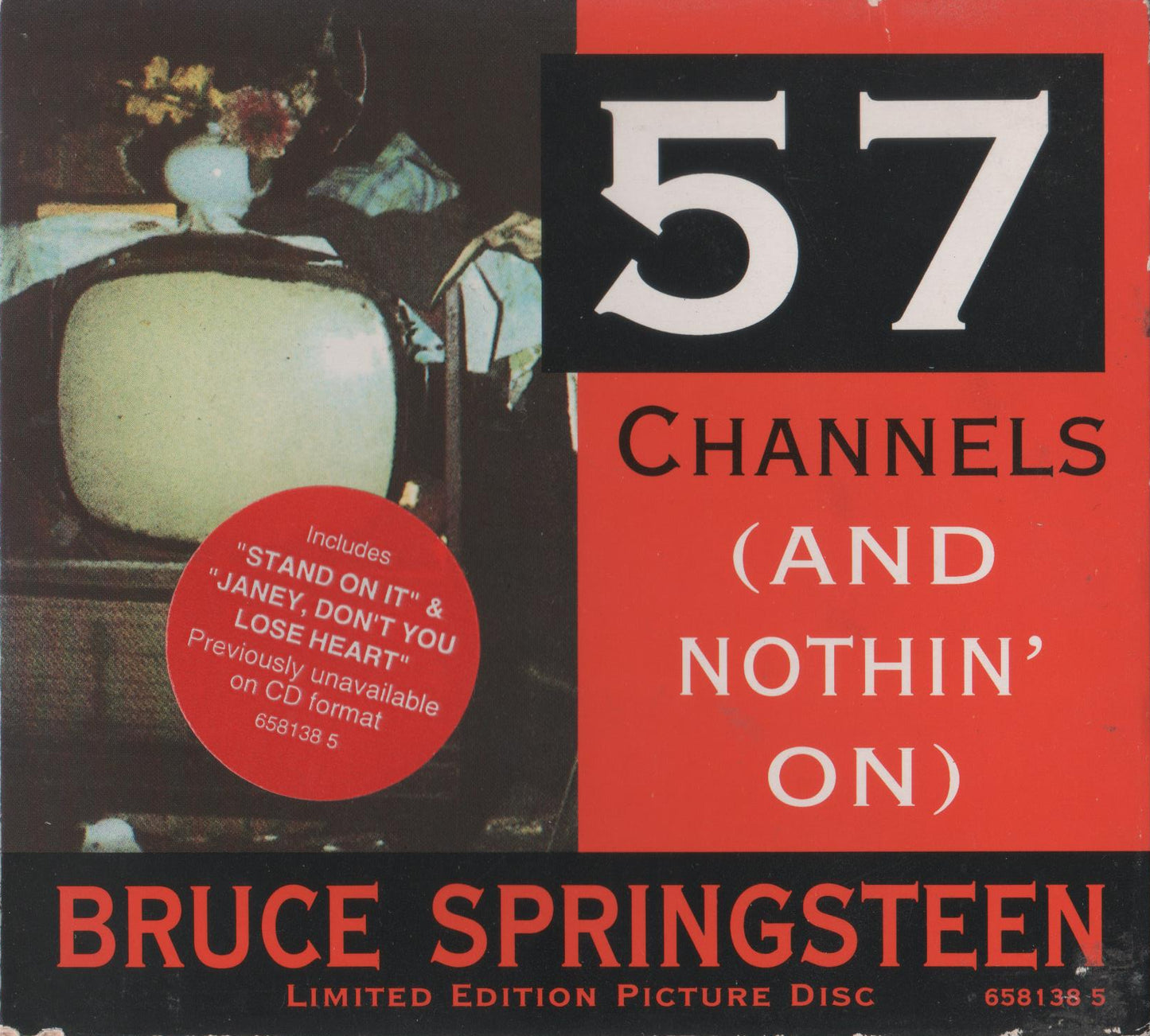 Bruce Springsteen - 57 Channels (And Nothin' On) - Used Cassette