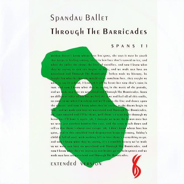 Spandau Ballet - Through The Barricades (Extended Version) - Used Vin