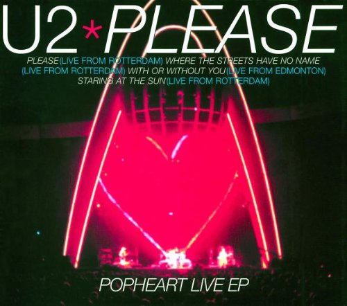 U2 - Please (Popheart Live EP) - Used CD