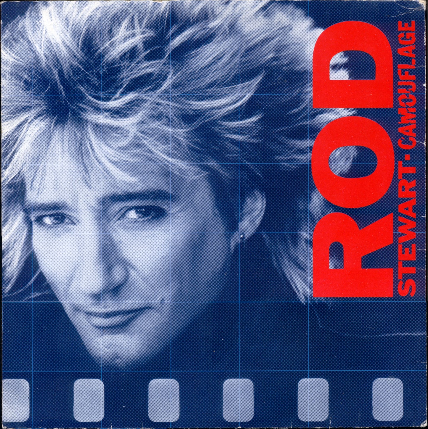 Rod Stewart - Camouflage - Used Vinyl Record
