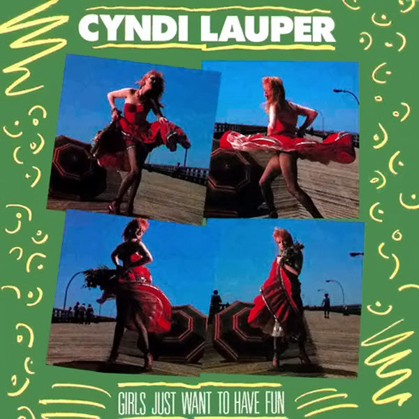 Cyndi Lauper - Girls Just Want To Have Fun - Used Vinyl Record 7"