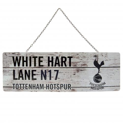 Tottenham Hotspur FC - Rustic Garden Sign - Metal Signs