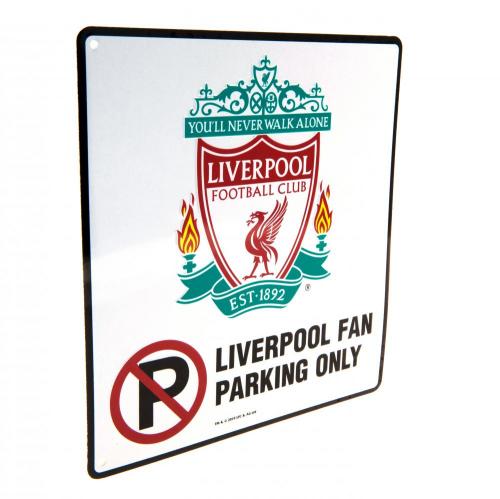 Liverpool FC - No Parking Sign - Metal Signs