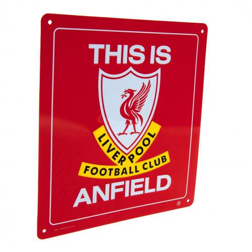 Liverpool FC - This is Anfield Sign - Metal Signs