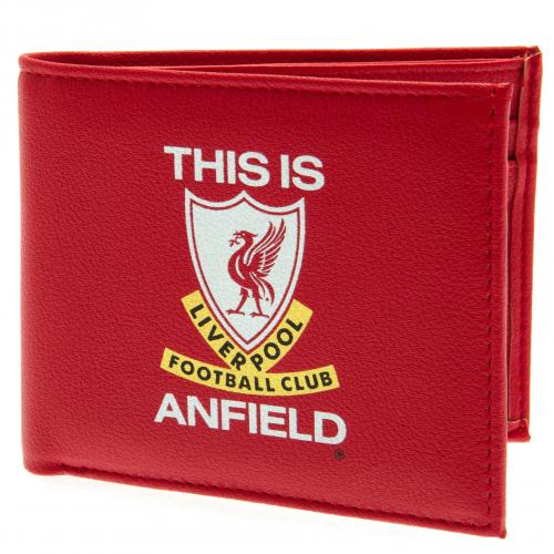 Liverpool FC - This Is Anfiel - Men's Wallets - Wa - Approx 11cm x 9cm