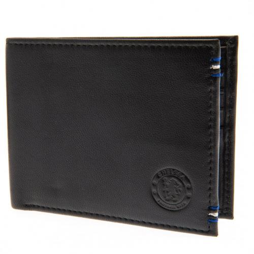 Chelsea FC - Leather Stitch - Men's Wallets - Wall - Approx 11cm x 9cm