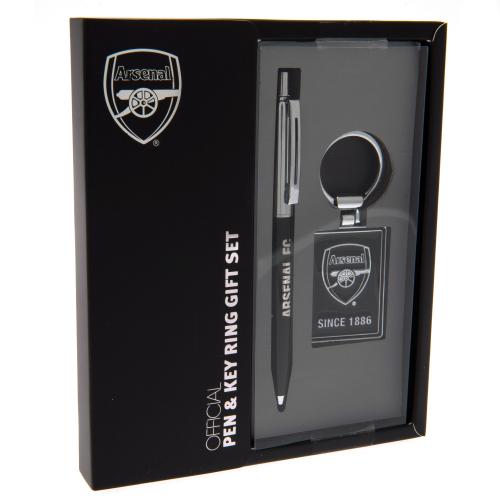 Arsenal FC - Pen & Keyring Set - Card Holder & Pens