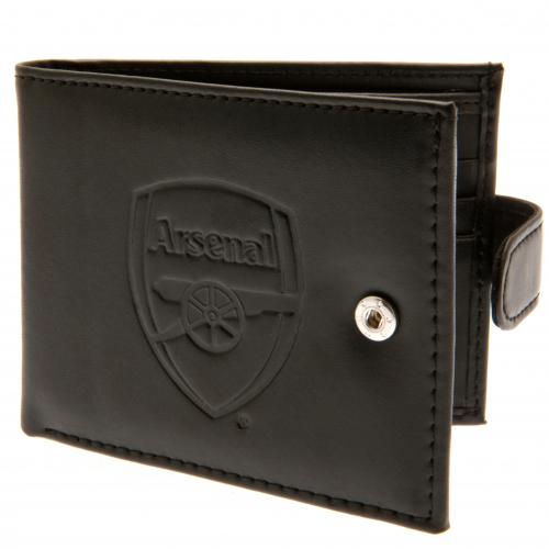 Arsenal FC - rfid Anti Frau - Men's Wallets - Wall - Approx 11cm x 9cm