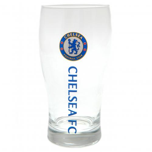 Chelsea FC Tulip Pint Glass - Glassware