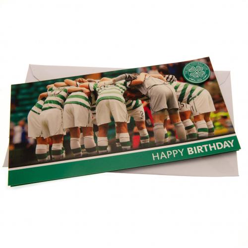 Celtic FC - Birthday Card Huddle - Cards & Gift Wrap