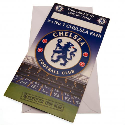 Chelsea FC - Birthday Card No 1 Fan - Cards & Gift Wrap