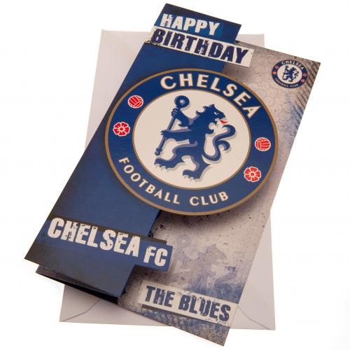 Chelsea FC - Birthday Card The Blues - Cards & Gift Wrap