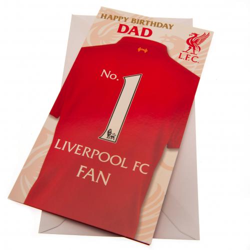 Liverpool FC - Birthday Card Dad - Cards & Gift Wrap