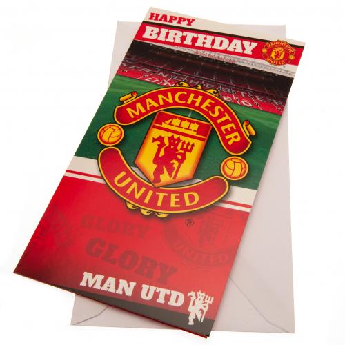 Manchester United FC - Birthday Card - Cards & Gift Wrap