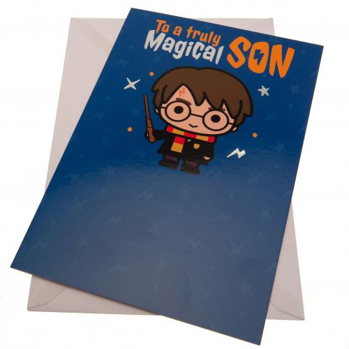 Harry Potter Birthday Card Son - Cards & Gift Wrap