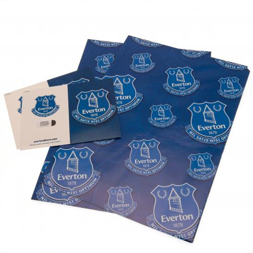 Everton FC - Gift Wrap - Cards & Gift Wrap