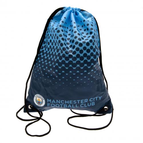 Manchester City FC - Gym Bag - Clothing - Bo - Approx 44cm x 33cm flat