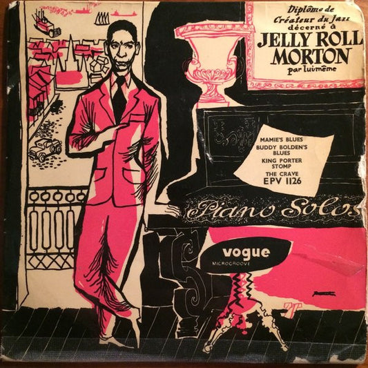 Jelly Roll Morton - New Orleans Memories - Piano Solos - Used Vinyl Rec