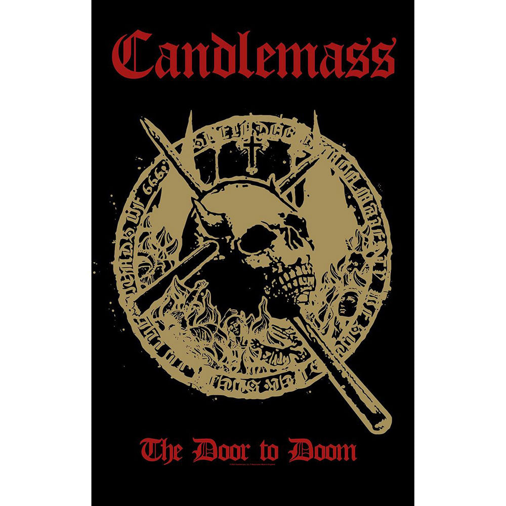 Candlemass - Textile Poster: The Door To Doom - Art Posters