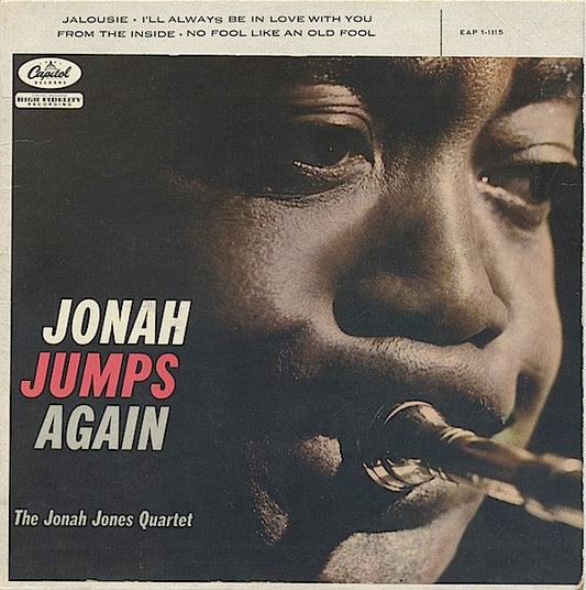 The Jonah Jones Quar - Jonah Jumps Again - Used Vinyl Record 7"