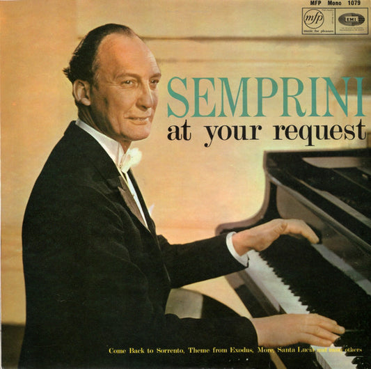 Alberto Semprini - Semprini At Your Request - Used Vinyl Record