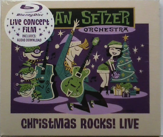 Brian Setzer Orchest - Christmas Rocks! Live - New Blu-ray
