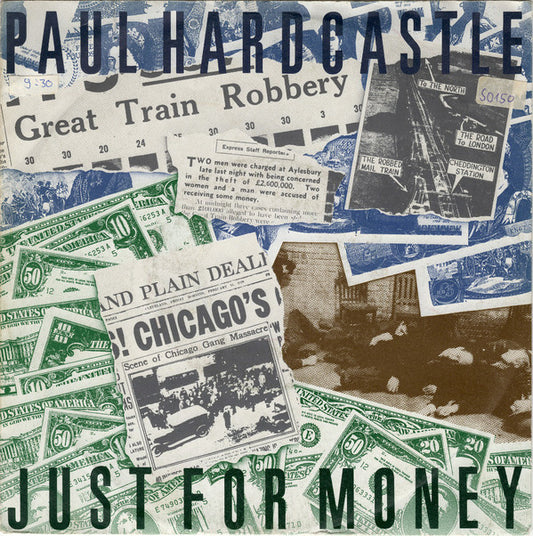 Paul Hardcastle - Just For Money - Used Vinyl Record 7"
