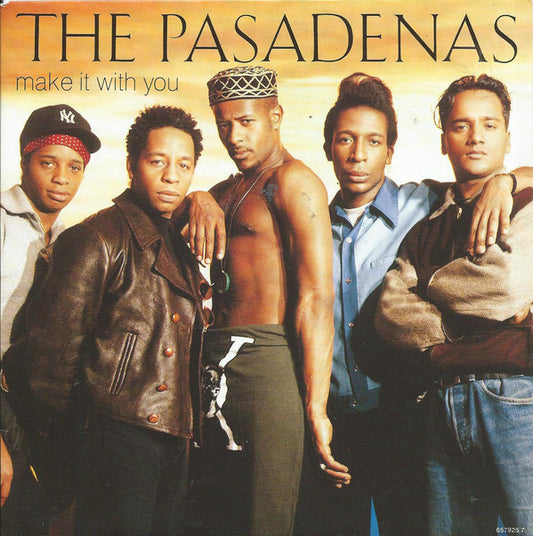 The Pasadenas - Make It With You - Used Vinyl Record 7"