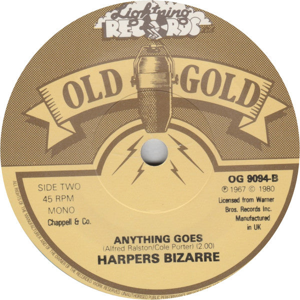 Harpers Bizarre - 59th Street Bridge Song (Feelin' Groovy) / Anything G