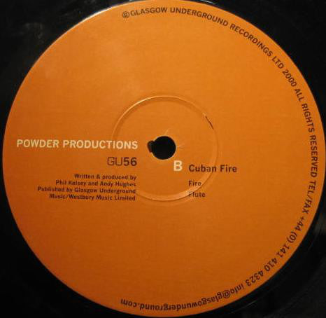 Powder Productions - Cuban Fire - Used Vinyl Record 12"