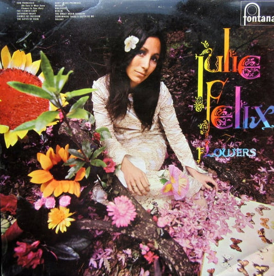 Julie Felix - Flowers - Used Vinyl Record