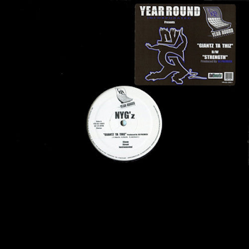 NYG'z - Giantz Ta Thiz - Used Vinyl Record 12"