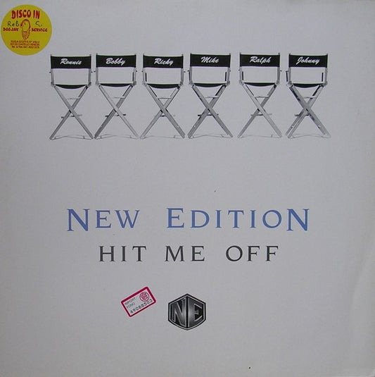 New Edition - Hit Me Off - Used Vinyl Record 12"