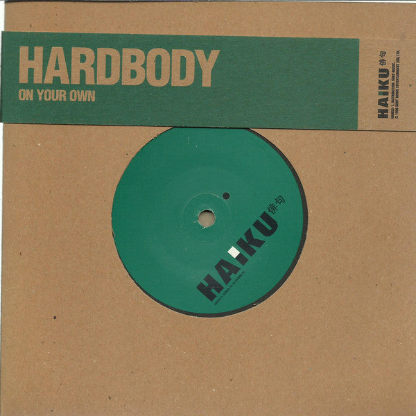 Hardbody - On Your Own - Used Vinyl Record 7"