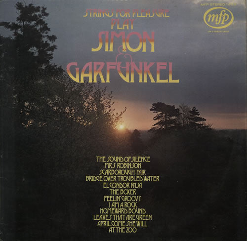 Strings For Pleasure - Play Simon & Garfunkel - Used Vinyl Record